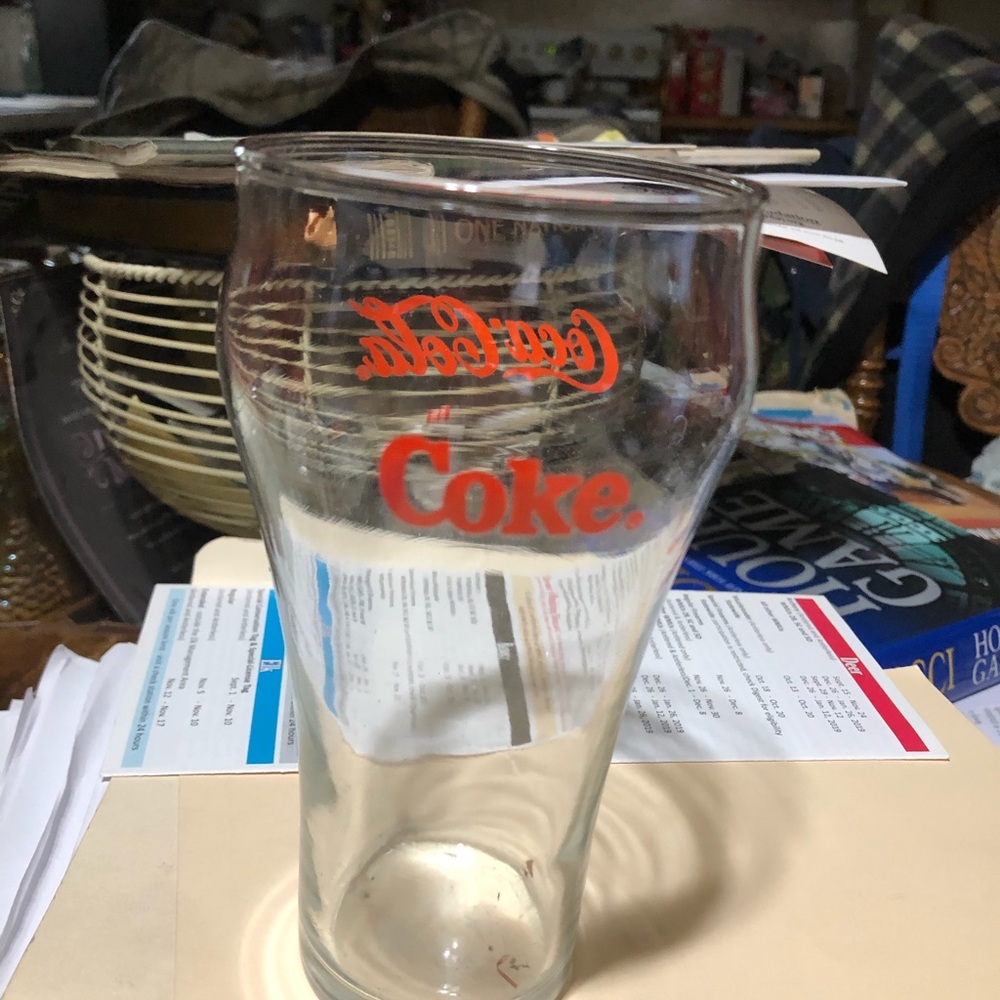 Vitage Coca Cola glassed